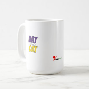 Mug Chat Chauve-Souris Création drôle pour animaux d
