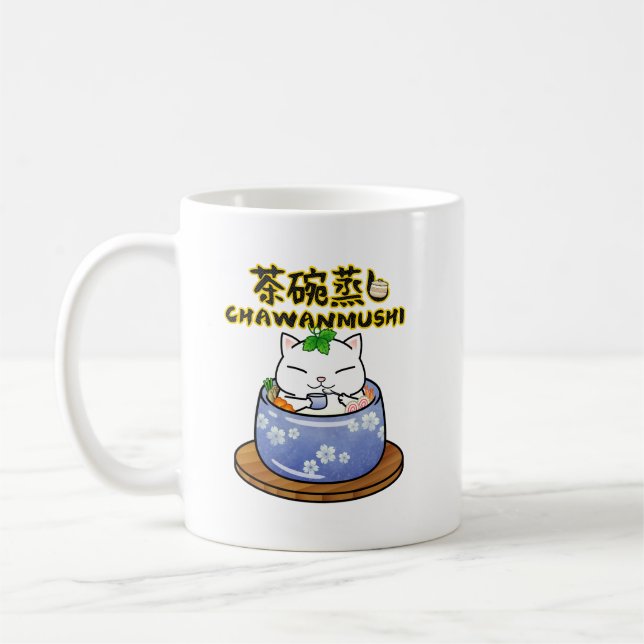Mug Chat Chawanmushi japonais (Gauche)