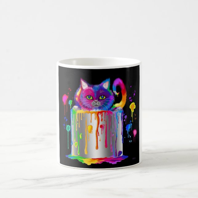 Mug Chat coloré (Centre)