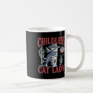 Mug Chat Cowboy Sans Enfant Dame De Chat Pour L'Électi