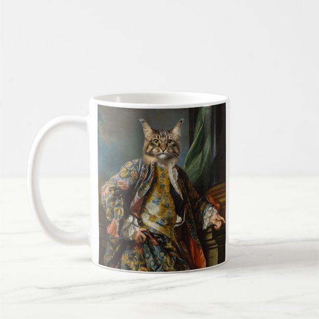 MUG CHAT DAD RENAISSANCE MUSIQUE DE CAFÉ HOMME (Gauche)