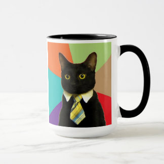 Mug Chat d'affaires