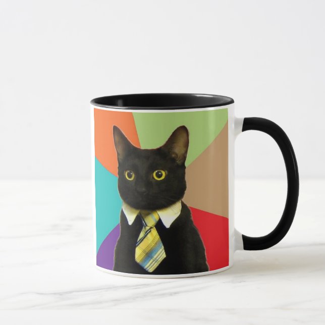 Mug Chat d'affaires (Droite)
