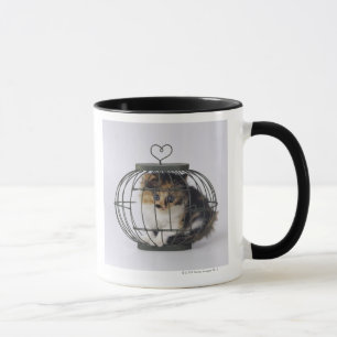 Mug Chat dans la cage