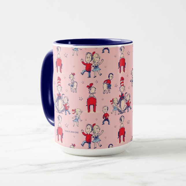 Mug Chat Dans Le Casquette | Avec Motif pour enfants (Devant gauche)