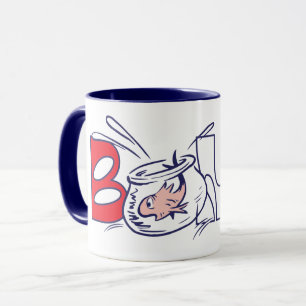 Mug Chat dans le Casquette   Bump