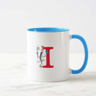 Mug Chat dans le Chapeau Équilibre Monogramme I