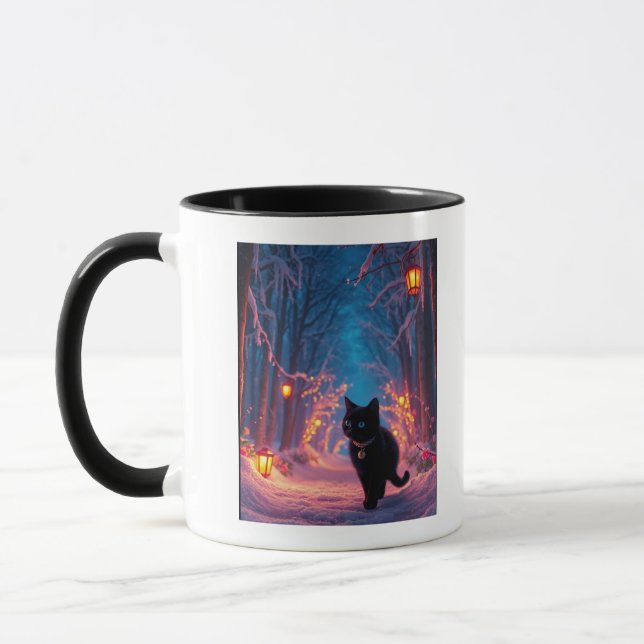 Mug Chat dans les bois (Gauche)