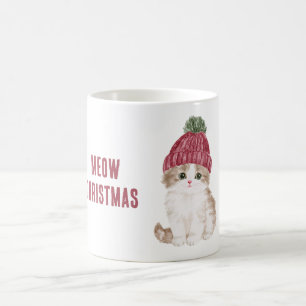 Mug Chat Dans Un Noël Au Chapeau