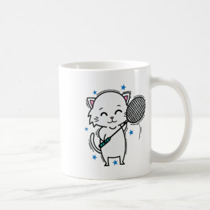 Mug Chat de Badminton