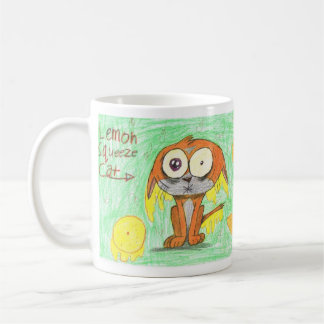 Mug Chat de compression de citron