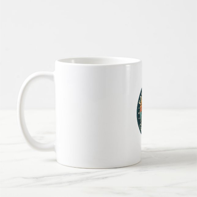 Mug Chat de conte de fée Design de chat mignon - Chat  (Gauche)