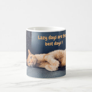 Mug Chat de gingembre mou