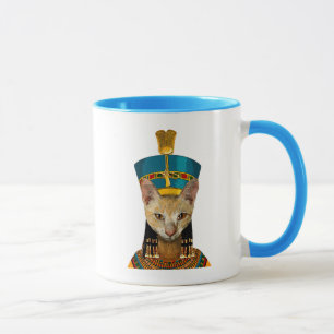 Mug Chat de la reine égyptienne