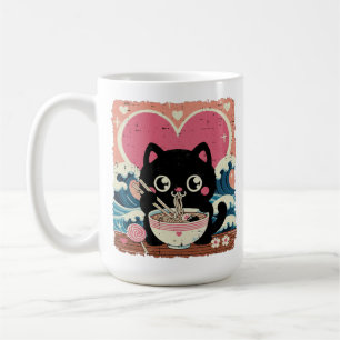 Mug Chat de la Saint-Valentin Ramen Kawaii Filles Japo
