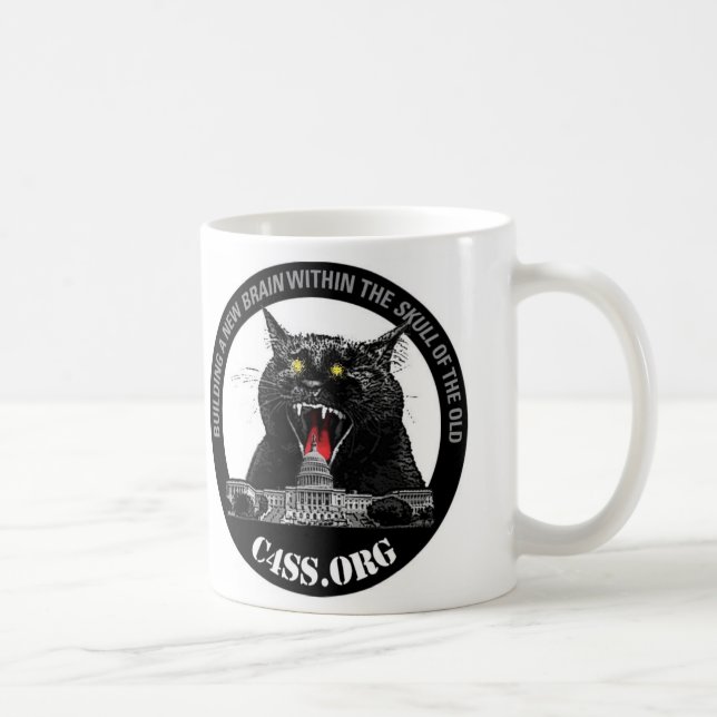 Mug Chat de laser de la domination de C4SS (Droite)