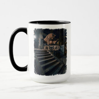 Mug Chat de skateboard cool kickflip café drôle