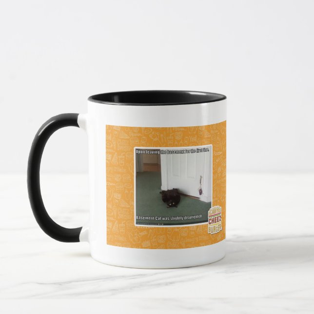 Mug Chat de sous-sol, légèrement désorienté (Gauche)