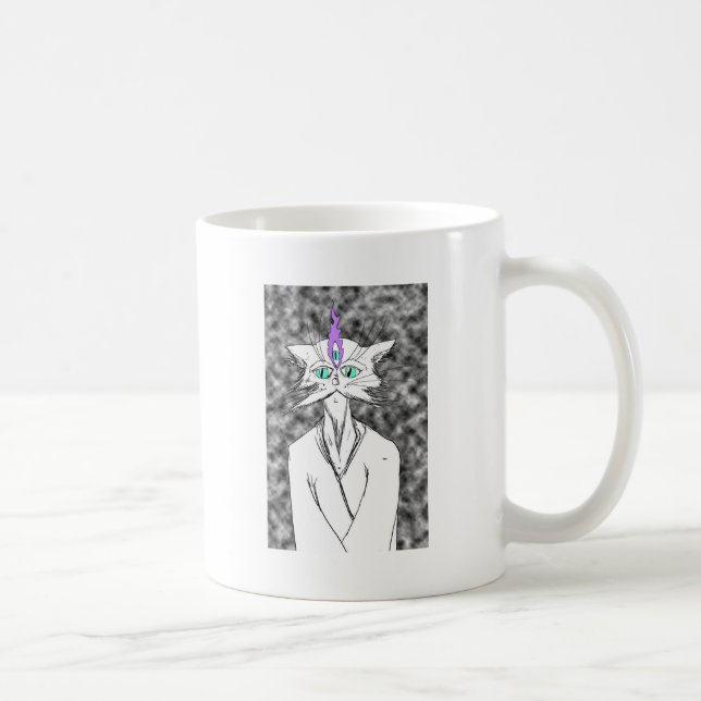 Mug Chat de zen d'Alan Watts (Droite)