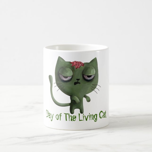 Mug Chat de zombi (Centre)