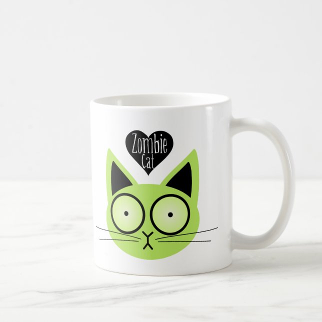 Mug Chat de zombi (Droite)