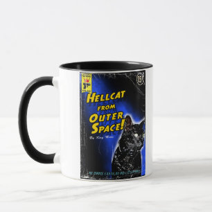 Mug Chat d'enfer d'espace extra-atmosphérique !