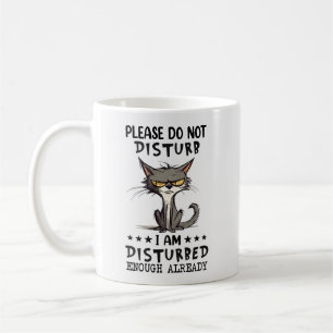 Mug Chat dérangé
