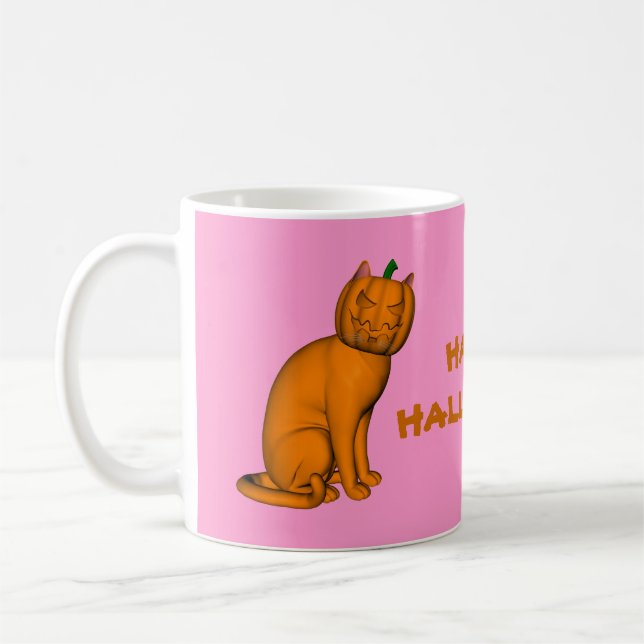 Mug Chat d'Halloween bizarre (Gauche)