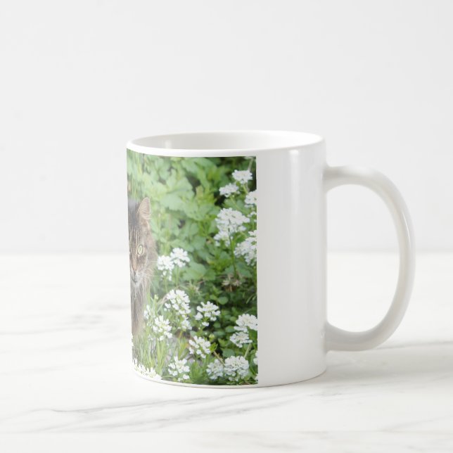Mug Chat domestique à longue aile (Droite)