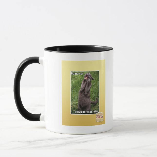 Mug Chat d'opéra (Gauche)