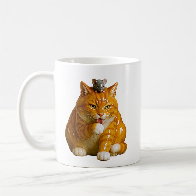 Mug Chat Drôle   (Gauche)