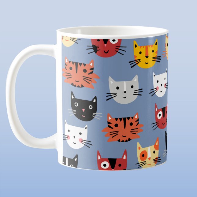Mug Chat drôle (Cute kitty cat coffee mug)