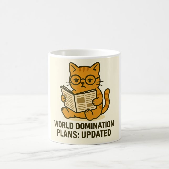 Mug chat drôle (Centre)