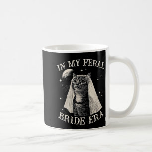 Mug Chat Drôle Dans Mon Ère De Mariée Sauvage Fiançail