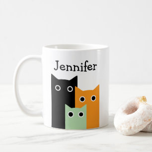 Mug Chat drôle, Personnalisé