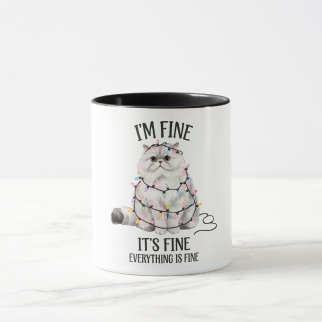 Mug Chat drôle/Sarcastique (Centre)