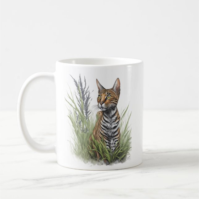 Mug Chat du Bengale (Gauche)