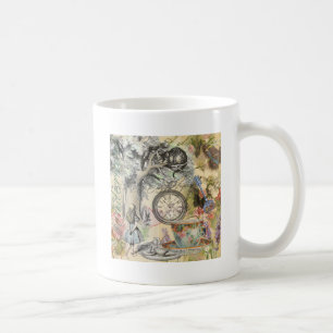 Mug Chat du Cheshire Alice au Pays des Merveilles Clas
