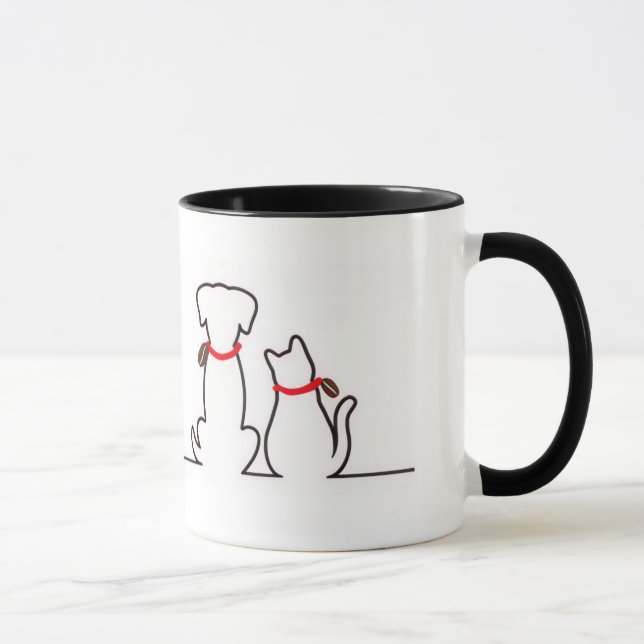 Mug Chat Endormi Besoin de Café Mème (Droite)