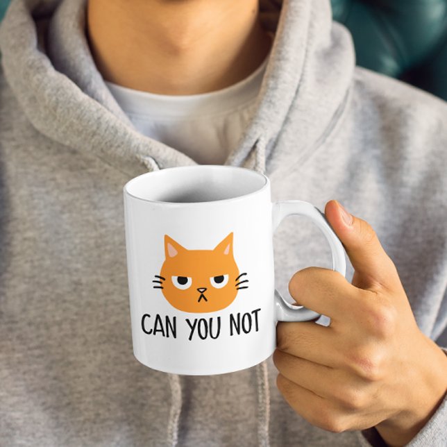 Mug Chat ennuyé - NE PEUX-TU PAS drôle (Créateur téléchargé)