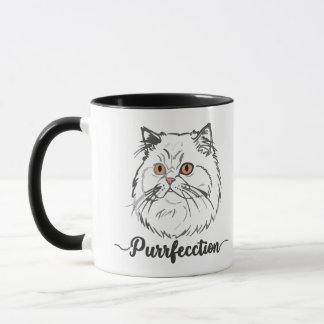Mug Chat et confiture de chats à main mignonne