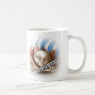 Mug chat et flûte