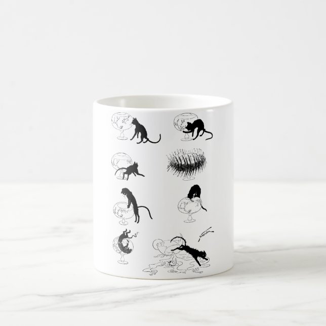 Mug Chat et poisson rouge, Alexandre Steinlen (Centre)