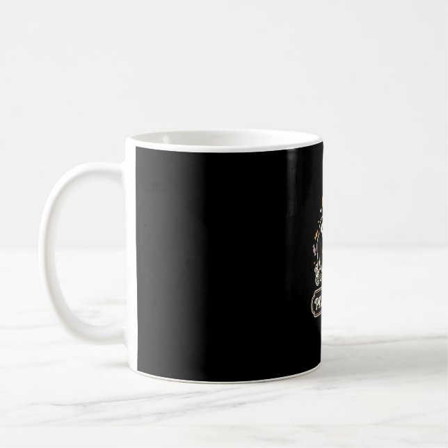Mug Chat Fantôme Magie Halloween (Gauche)