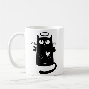 Mug chat félin angélique