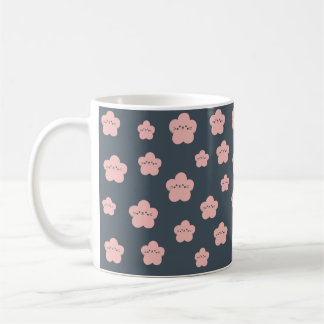 Mug Chat Fleur Rose | Chat au visage mignon | amateur