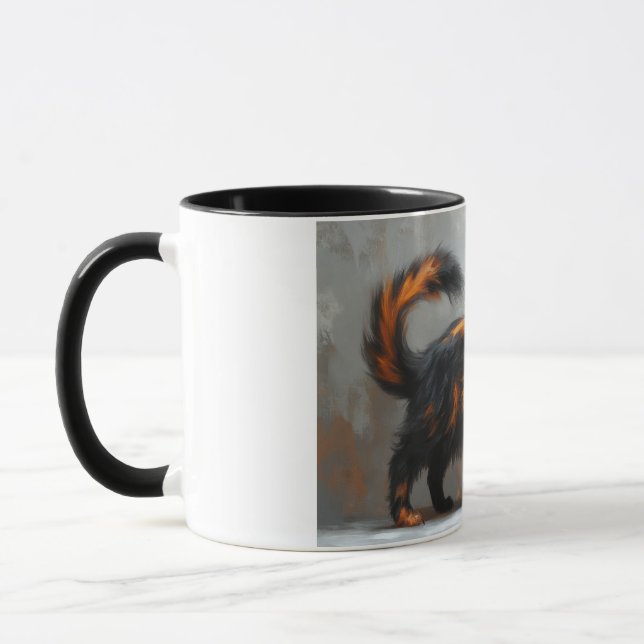 Mug Chat flufflye maine coon  (Gauche)