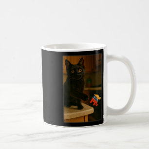 Mug Chat Frapper Trump De La Table De Comptoir Ledge D