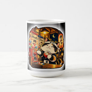 Mug Chat Gachapon Art de jouet à capsule japonai