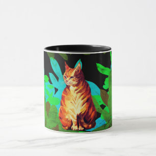 Mug chat ginger
